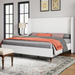 Cameren Upholstered Platform Bed - Chic Decora