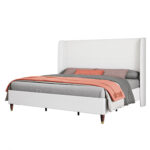 Cameren Upholstered Platform Bed - Chic Decora