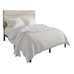 Candius Upholstered Panel Bed - Chic Decora