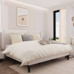 Analys Upholstered Wingback Bed - Chic Decora