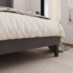 Candler Upholstered Wingback Bed - Chic Decora