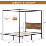 Canopy Bed - Chic Decora