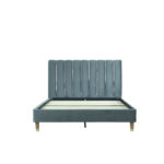 Carmesa Upholstered Platform Bed - Chic Decora