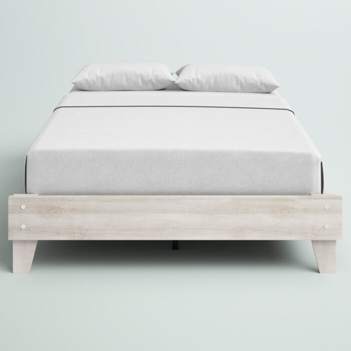 Carolyna Low Profile Wood Platform Bed - Chic Decora