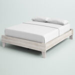 Carolyna Low Profile Wood Platform Bed - Chic Decora