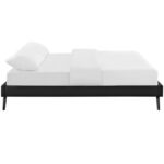 Carson Carrington Storfors Wood Queen-size Platform Bed with Round Splayed Legs - Chic Decora