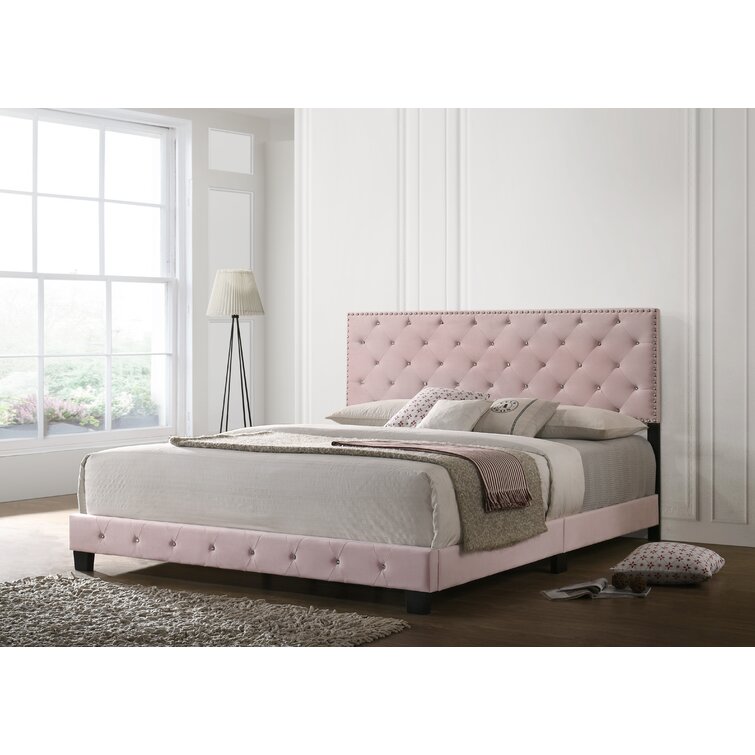 Castilla Upholstered Standard Bed - Chic Decora