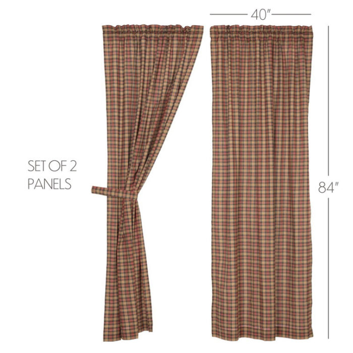 Caudillo Cotton Room Darkening Curtain Pair (Set of 2) - Chic Decora