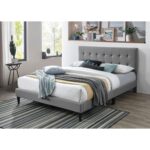 Caughey Upholstered Platform Bed - Chic Decora