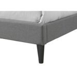 Caughey Upholstered Platform Bed - Chic Decora