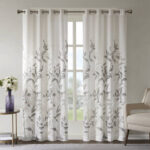 Iverson Polyester Sheer Curtain Pair (Set of 2) - Chic Decora