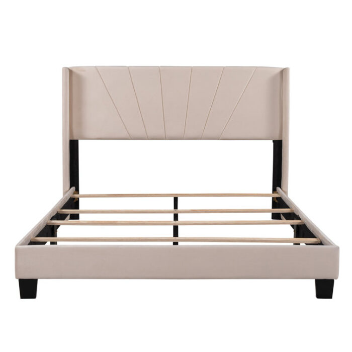 Cecylia Upholstered Standard Bed - Chic Decora