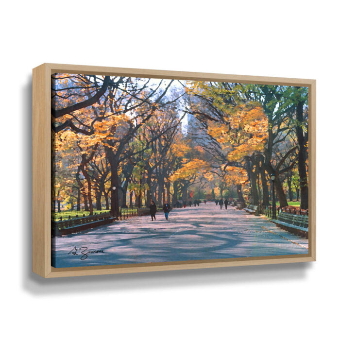 Central Park by George Zucconi Print on Canvas - Chic Decora