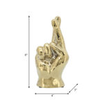 Ceramic Hand Statue Decor Symbols - Chic Decora