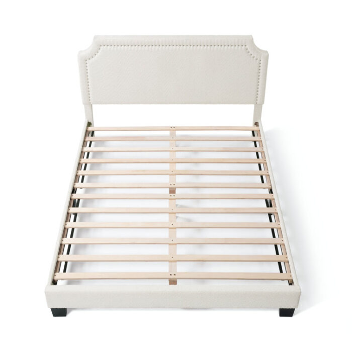 Chanikya Upholstered Platform Bed - Chic Decora