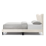 Chanikya Upholstered Wingback Bed - Chic Decora