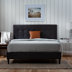 Tama Upholstered Platform Bed - Chic Decora