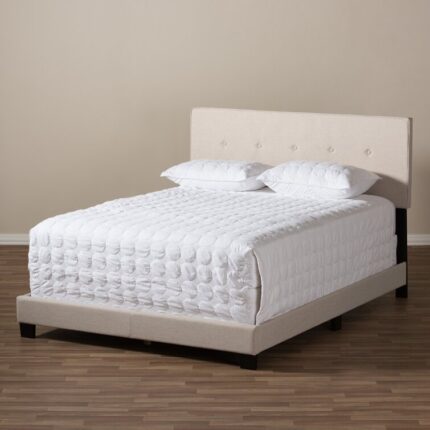 Chelsen Upholstered Standard Bed - Chic Decora