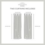 Chenoweth Semi Sheer Curtain Pair (Set of 2) - Chic Decora