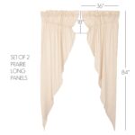 Chiana Cotton Blend Room Darkening Curtain Panel Pair (Set of 2) - Chic Decora