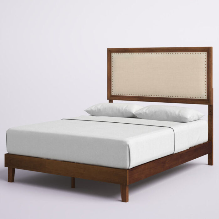 Chittum Upholstered Platform Bed - Chic Decora