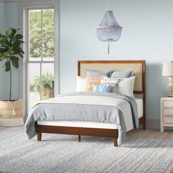 Chittum Upholstered Platform Bed - Chic Decora