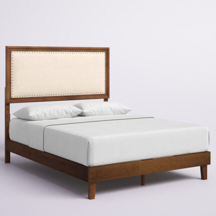 Chittum Upholstered Platform Bed - Chic Decora