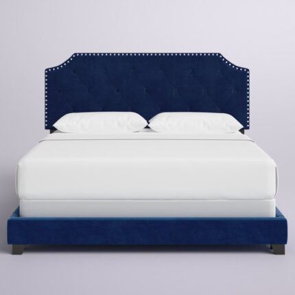 Chivonna Upholstered Standard Bed - Chic Decora