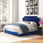 Chivonna Upholstered Standard Bed - Chic Decora