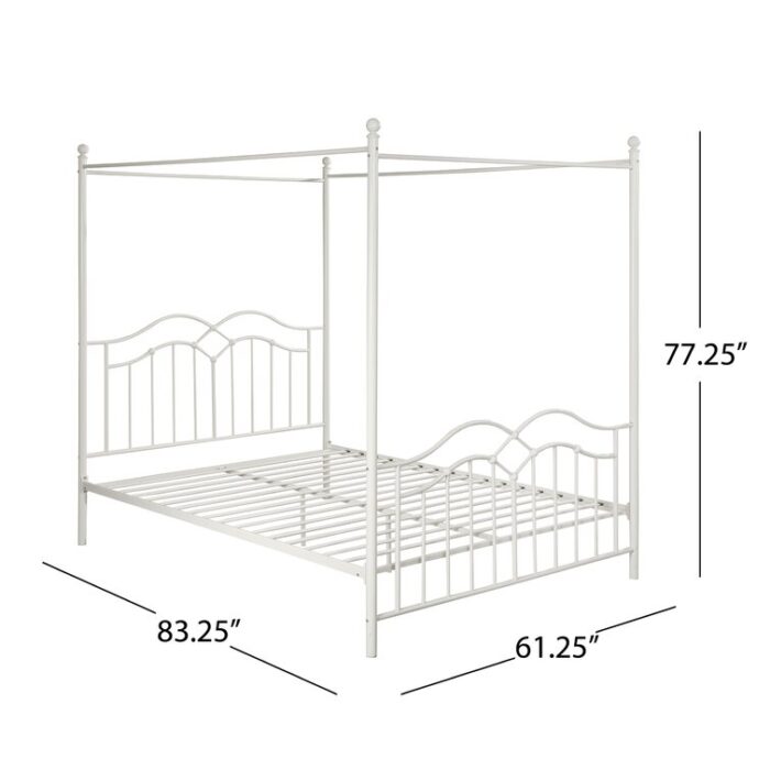 Chonie Metal Canopy Bed - Chic Decora