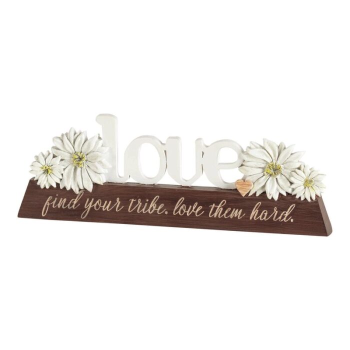 Chris Text & Numbers Letter Block - Chic Decora