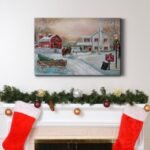 Christmas Tree Farm Premium Gallery Wrapped Canvas – Ready To Hang - Chic Decora