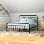 Chuckanut Metal Platform Bed - Chic Decora