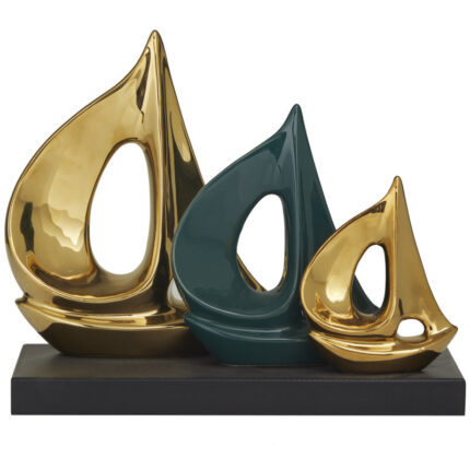 Contemporary Sail Sculpture - Chic Decora