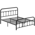 Corbon Metal Platform Bed - Chic Decora