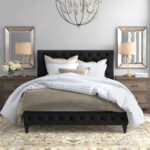 Baylum Upholstered Platform Bed - Chic Decora