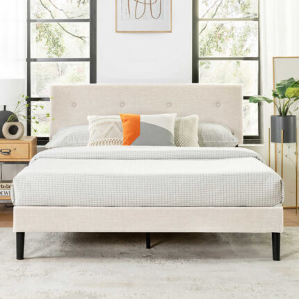 Corsi Tufted Upholstered Bed - Chic Decora