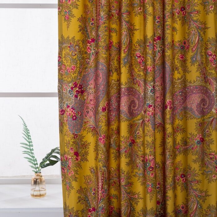 Cotton Blackout Curtain Pair (Set of 2) - Chic Decora