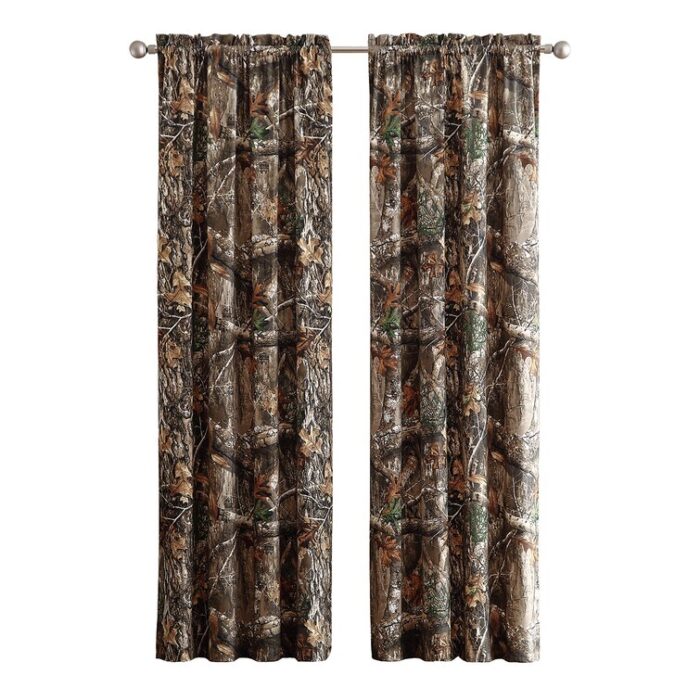 Cotton Blend Room Darkening Curtain Pair (Set of 2) - Chic Decora