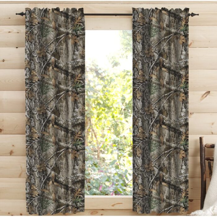 Cotton Blend Room Darkening Curtain Pair (Set of 2) - Chic Decora