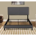 Courtnie Upholstered Standard Bed - Chic Decora