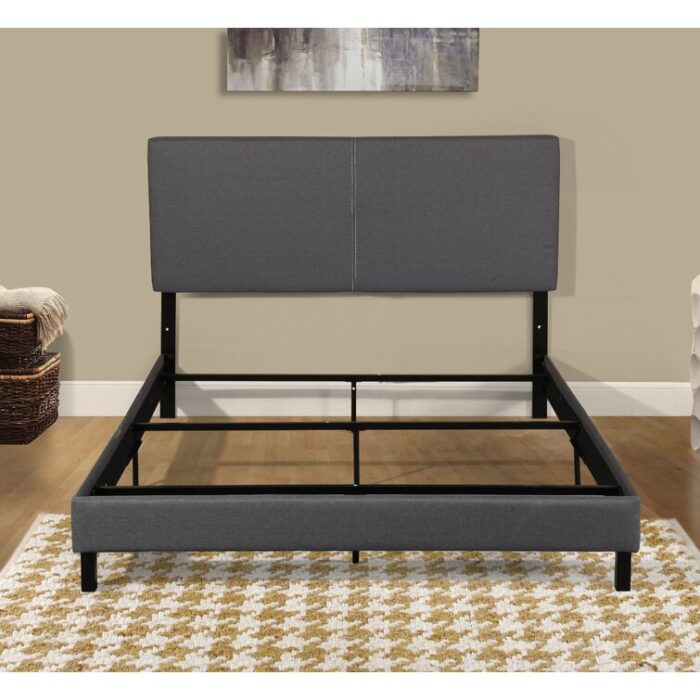 Courtnie Upholstered Standard Bed - Chic Decora