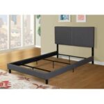 Courtnie Upholstered Standard Bed - Chic Decora