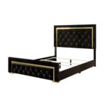 Crossett Upholstered Standard Bed - Chic Decora