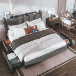 Crothers Upholstered Bed - Chic Decora