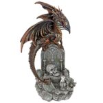 Cruel Wing Castle Graveyard Dragon Figurine - Chic Decora