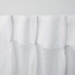 Cushing Polyester Sheer Curtain Pair (Set of 2) - Chic Decora