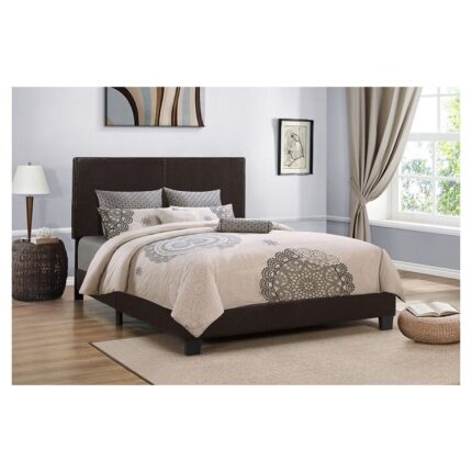 Ernberg Upholstered Platform Bed - Chic Decora