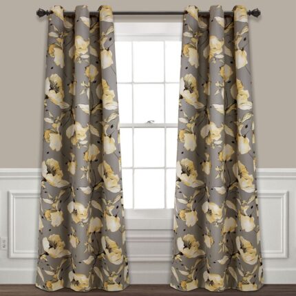 Ugarte Polyester Blackout Curtain Pair (Set of 2) - Chic Decora