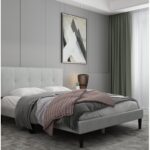 Dajai Upholstered Platform Bed - Chic Decora